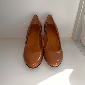 J. Crew “ Sylvia  Nude Wedges “ 👡